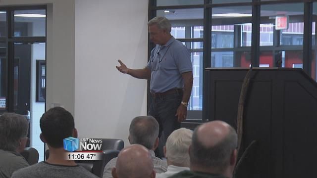 Former Coach Tommy Bowden speaks to Men's Ministry at Apollo